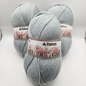 Paton's Classic 100% Virgin Wool Merino Blend Lot Of 3 Skeins + Bonus Skein